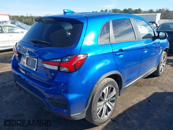 2021 Mitsubishi Outlander Sport SE with VIN JA4APVAU1MU029644, listed as a IAAI auction lot 41070544 with 86,759 mi miles. Bid and sale history available at carsss.com. Image 4.