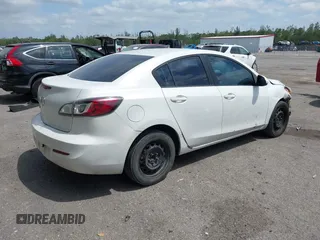 2013 Mazda 3 i SV with VIN JM1BL1TF3D1795969, listed as a IAAI auction lot 42075242 with 169,331 mi miles. Bid and sale history available at carsss.com. Image 4.