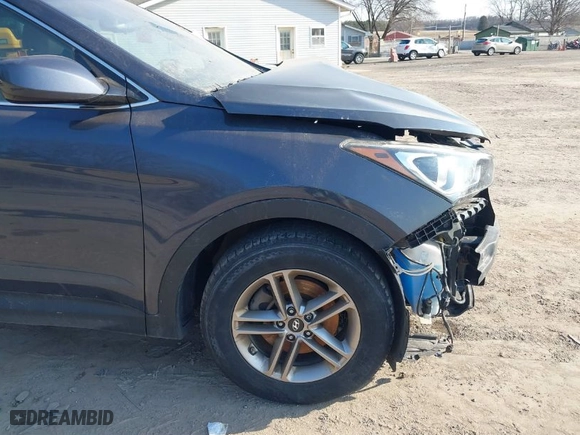 2017 Hyundai Santa Fe Sport 2.4L with VIN 5NMZUDLB1HH023962, listed as a IAAI auction lot 41729816 with NaN miles. Bid and sale history available at carsss.com. Image 14.
