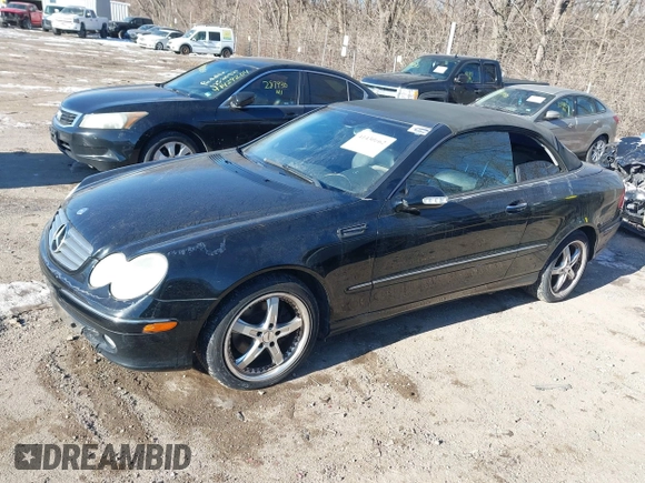 2004 Mercedes-Benz CLK 320 z VIN WDBTK65G34T016762, wystawiony jako IAAI lot #41430662 z przebiegiem Nie podano mil oraz . Historia ofert i sprzedaży dostępna na DreamBid. Obrazek 2.