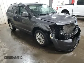 2015 Dodge Journey SXT with VIN 3C4PDDBG6FT600909, listed as a Copart auction lot 46151545 with 121,827 mi miles and Salvage Title. Bid and sale history available at DreamBid. Image 4.