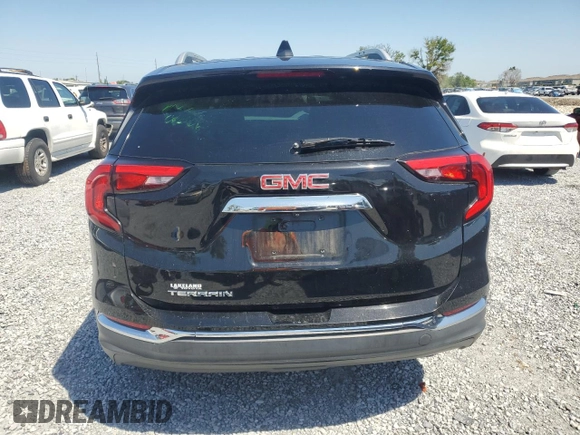 2020 GMC Terrain SLT with VIN 3GKALPEV1LL243420, listed as a Copart auction lot 52810235 with 91,445 mi miles and Non Repairable. Bid and sale history available at carsss.com. Image 6.