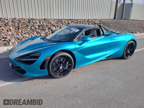 2019 McLaren 720S z VIN SBM14FCA6KW003735, wystawiony jako Copart lot #62092581 z przebiegiem 3344 mil mil oraz . Historia ofert i sprzedaży dostępna na DreamBid. Obrazek 2.
