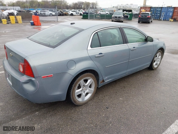 2009 Chevrolet Malibu LS w/1FL with VIN 1G1ZG57B494217783, listed as a IAAI auction lot 41874391 with 155,408 mi miles. Bid and sale history available at carsss.com. Image 4.