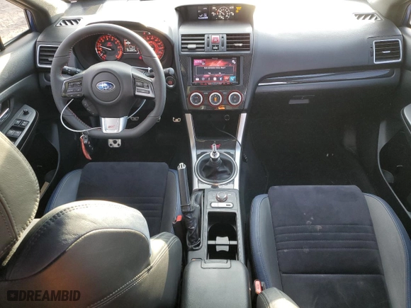 2015 Subaru WRX STI Launch Edition with VIN JF1VA2W66F9805263, listed as a Copart auction lot 45185565 with 73,845 mi miles and Salvage Title. Bid and sale history available at carsss.com. Image 8.