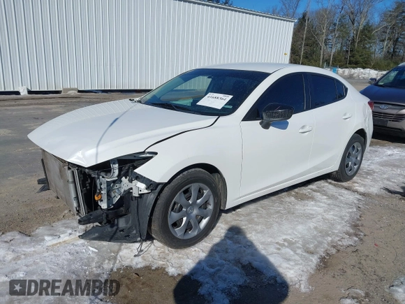 2015 Mazda 3 i SV with VIN JM1BM1T7XF1247024, listed as a IAAI auction lot 41688364 with 118,083 mi miles. Bid and sale history available at carsss.com. Image 19.