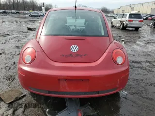2006 Volkswagen Beetle with VIN 3VWSG31C76M407539, listed as a Copart auction lot 46348895 with 115,038 mi miles and Salvage Title. Bid and sale history available at DreamBid. Image 6.