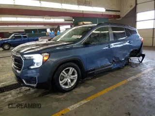 2024 GMC Terrain SLE with VIN 3GKALMEG4RL143837, listed as a Copart auction lot 47476075 with 23,826 mi miles and Salvage Title. Bid and sale history available at carsss.com. Image 1.