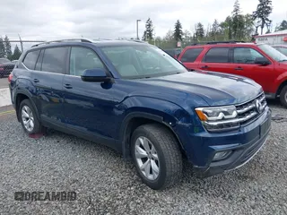 2018 Volkswagen Atlas SE with VIN 1V2KR2CAXJC516881, listed as a IAAI auction lot 42137675 with 99,622 mi miles and . Bid and sale history available at DreamBid. Image 1.