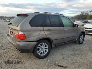 2005 BMW X5 3.0i with VIN 5UXFA13535LY17925, listed as a Copart auction lot 83098944 with 194,951 mi miles and Salvage Title. Bid and sale history available at carsss.com. Image 3.