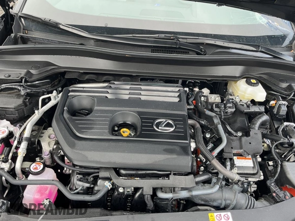2025 Lexus UX 300h with VIN JTHUCJDH8S2003698, listed as a Copart auction lot 56182345 with 1,111 mi miles and Salvage title. Bid and sale history available at DreamBid. Image 7.