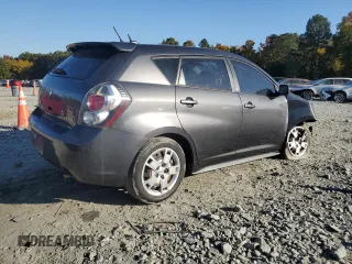 2009 Pontiac Vibe w/1SB with VIN 5Y2SP67049Z473521, listed as a Copart auction lot 76947204 with 185,831 mi miles and Salvage Title. Bid and sale history available at carsss.com. Image 3.