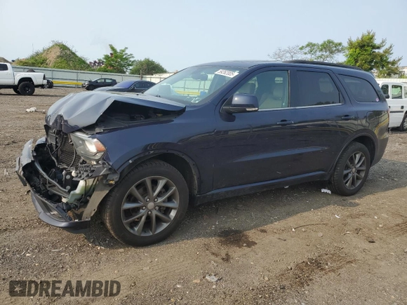 2018 Dodge Durango GT with VIN 1C4RDJDG6JC198303, listed as a Copart auction lot 59262005 with 98,240 mi miles and Salvage title. Bid and sale history available at DreamBid. Image 1.
