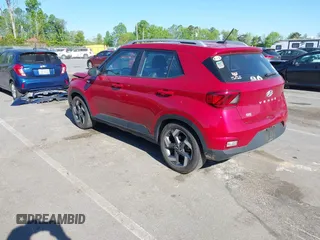 2023 Hyundai Venue Limited with VIN KMHRC8A3XPU210433, listed as a IAAI auction lot 42019863 with 54,101 mi miles and . Bid and sale history available at DreamBid. Image 3.