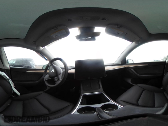 2023 Tesla Model Y Long Range with VIN 7SAYGDEE7PF894362, listed as a IAAI auction lot 41512492 with 27,513 mi miles. Bid and sale history available at carsss.com. Image 19.