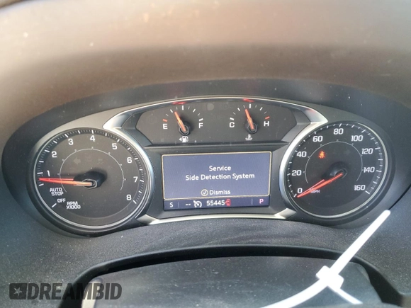 2023 GMC Terrain SLT with VIN 3GKALVEG4PL154145, listed as a Copart auction lot 89008375 with 55,445 mi miles and Salvage Title. Bid and sale history available at carsss.com. Image 9.