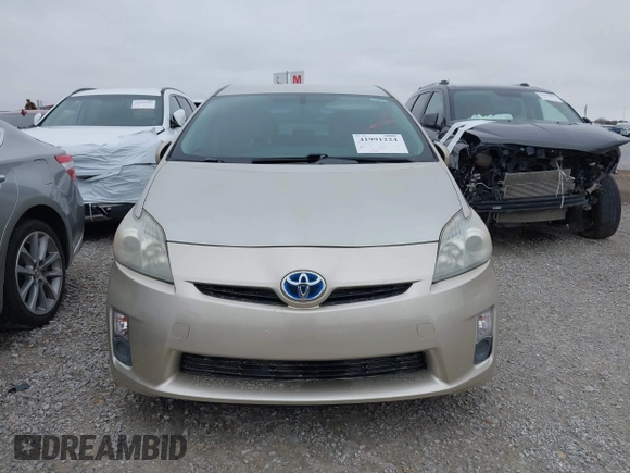 2011 Toyota Prius I with VIN JTDKN3DU7B0265204, listed as a IAAI auction lot 41991224 with 175,675 mi miles. Bid and sale history available at carsss.com. Image 13.