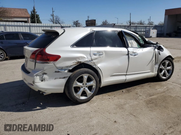 2015 Toyota Venza XLE with VIN 4T3BK3BB5FU112008, listed as a Copart auction lot 52151945 with Not provided miles and Salvage title. Bid and sale history available at DreamBid. Image 3.
