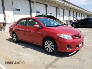 2013 Toyota Corolla L with VIN 2T1BU4EE1DC967124, listed as a Copart auction lot 52697915 with 206,278 mi miles and Salvage Title. Bid and sale history available at DreamBid. Image 4.