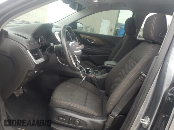 2020 GMC Terrain SLE with VIN 3GKALMEV5LL202108, listed as a Copart auction lot 47255375 with 44,187 mi miles and Salvage Title. Bid and sale history available at carsss.com. Image 7.