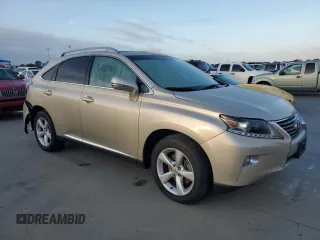 2013 Lexus RX 350 with VIN 2T2BK1BA2DC179132, listed as a Copart auction lot 74799334 with 0 mi miles and Salvage Title. Bid and sale history available at carsss.com. Image 4.