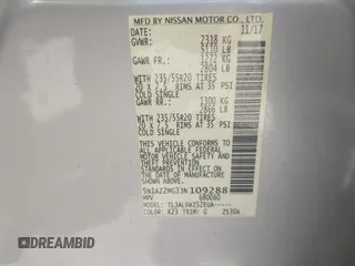 2018 Nissan Murano SV z VIN 5N1AZ2MG3JN109288, wystawiony jako IAAI lot #42249243 z przebiegiem 41 171 mil mil oraz . Historia ofert i sprzedaży dostępna na DreamBid. Obrazek 9.