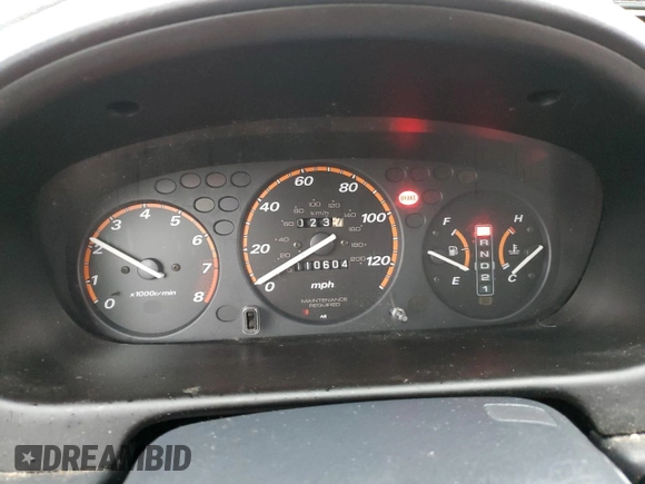 2001 Honda CR-V SE with VIN JHLRD18731S011554, listed as a Copart auction lot 81413804 with 110,604 mi miles and Non Repairable. Bid and sale history available at carsss.com. Image 9.