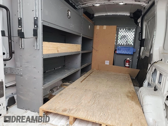 2020 Ford Transit Cargo with VIN 1FTBR1CG9LKB79158, listed as a IAAI auction lot 42679288 with 89,250 mi miles and . Bid and sale history available at DreamBid. Image 17.