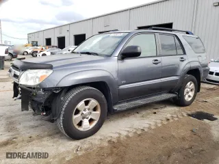 2005 Toyota 4Runner SR5 with VIN JTEZU14R250051626, listed as a Copart auction lot 51009275 with 164,852 mi miles and Salvage Title. Bid and sale history available at carsss.com. Image 1.