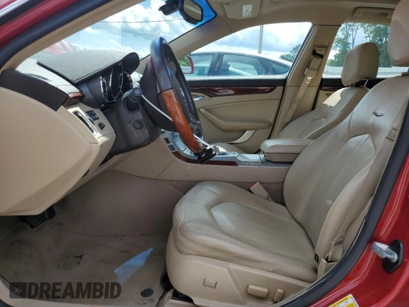 2012 Cadillac CTS Premium z VIN 1G6DP5E34C0158362, wystawiony jako Copart lot #55794635 z przebiegiem 89 003 mil mil oraz Czysty tytuł • Clean title. Historia ofert i sprzedaży dostępna na DreamBid. Obrazek 7.