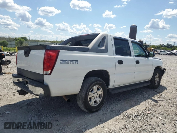 2004 Chevrolet Avalanche Z66 with VIN 3GNEC12TX4G254821, listed as a Copart auction lot 69406084 with 175,656 mi miles and Salvage Title. Bid and sale history available at carsss.com. Image 3.