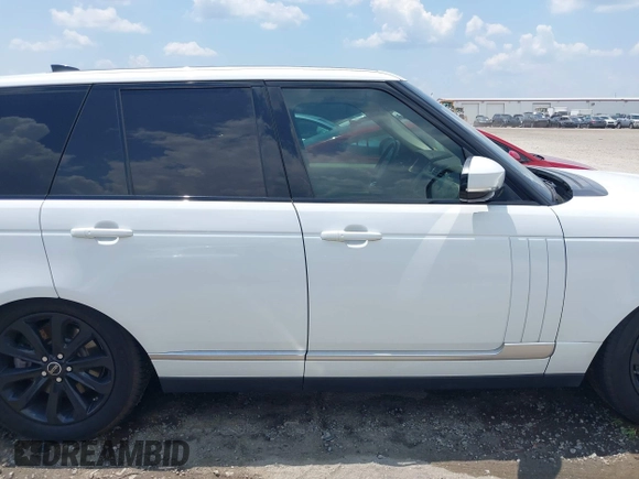 2017 Land Rover Range Rover HSE z VIN SALGS2FV8HA356315, wystawiony jako IAAI lot #42587516 z przebiegiem 94 639 mil mil oraz . Historia ofert i sprzedaży dostępna na DreamBid. Obrazek 13.