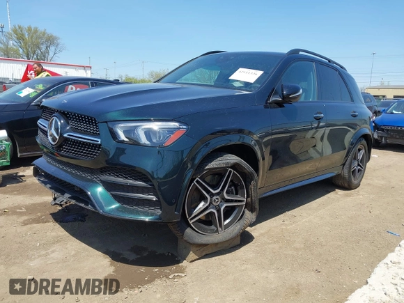 2020 Mercedes-Benz GLE 450 with VIN 4JGFB5KB4LA053214, listed as a IAAI auction lot 42111336 with 58,208 mi miles and . Bid and sale history available at DreamBid. Image 19.