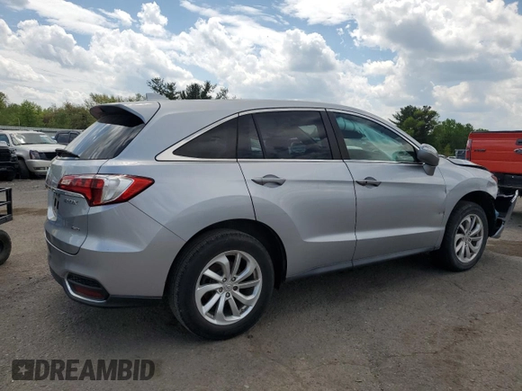 2017 Acura RDX w/Technology Pkg with VIN 5J8TB4H58HL010866, listed as a Copart auction lot 55459485 with 79,996 mi miles and Clean Title. Bid and sale history available at carsss.com. Image 3.