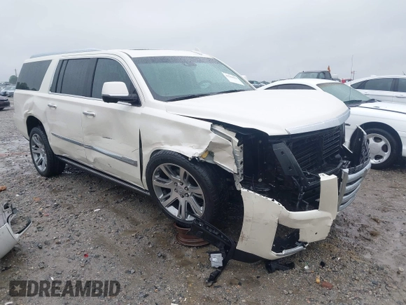 2015 Cadillac Escalade ESV Premium z VIN 1GYS4TKJ6FR708255, wystawiony jako IAAI lot #42244621 z przebiegiem 31 407 mil mil oraz . Historia ofert i sprzedaży dostępna na DreamBid. Obrazek 1.