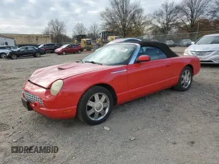 2005 Ford Thunderbird Deluxe z VIN 1FAHP60A05Y102875, wystawiony jako Copart lot #81070624 z przebiegiem 84 260 mil mil oraz Szkody całkowita. Historia ofert i sprzedaży dostępna na DreamBid. Obrazek 1.
