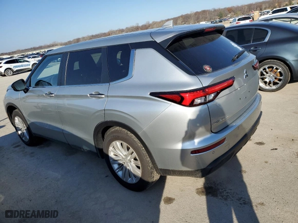 2024 Mitsubishi Outlander ES with VIN JA4J4UA81RZ020474, listed as a Copart auction lot 83088954 with 18,489 mi miles and Salvage Title. Bid and sale history available at carsss.com. Image 2.