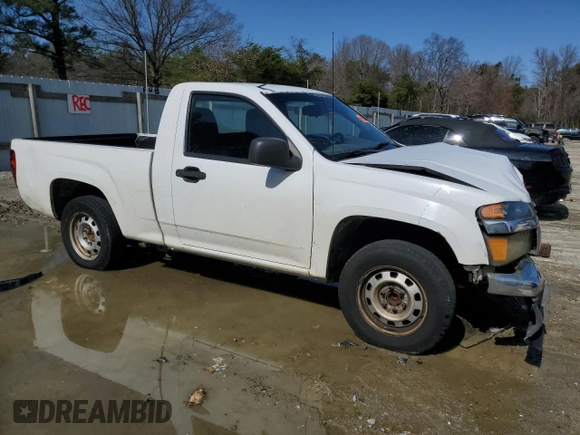 2012 GMC Canyon Work Truck with VIN 1GTC5LF96C8115889, listed as a Copart auction lot 48882985 with 410,845 mi miles and Salvage Title. Bid and sale history available at carsss.com. Image 4.