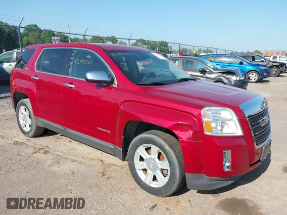 2013 GMC Terrain SLE with VIN 2GKALMEK3D6156869, listed as a IAAI auction lot 42491120 with 115,693 mi miles and . Bid and sale history available at DreamBid. Image 1.
