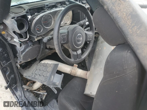 2016 Jeep Wrangler Black Bear with VIN 1C4AJWAG7GL319596, listed as a Copart auction lot 56294425 with Not provided miles and Non repairable. Bid and sale history available at DreamBid. Image 8.