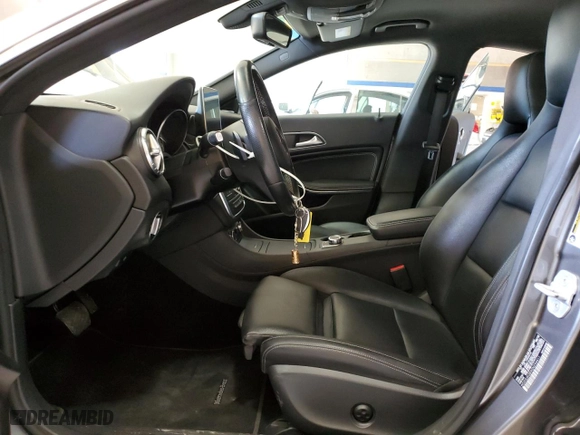 2016 Mercedes-Benz CLA with VIN WDDSJ4GB9GN294411, listed as a Copart auction lot 43727415 with NaN miles and Salvage Title. Bid and sale history available at carsss.com. Image 7.