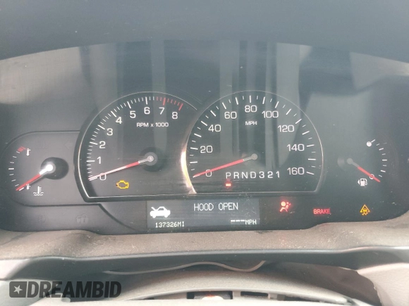 2007 Cadillac DTS V8 z VIN 1G6KD57Y27U179010, wystawiony jako Copart lot #54055605 z przebiegiem 137 326 mil mil oraz Szkoda całkowita • Salvage title. Historia ofert i sprzedaży dostępna na DreamBid. Obrazek 9.