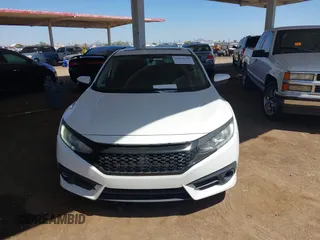 2017 Honda Civic EX-T with VIN 19XFC1F3XHE008442, listed as a IAAI auction lot 42004598 with 187,250 mi miles. Bid and sale history available at carsss.com. Image 12.