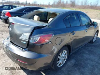 2012 Mazda Mazda3 i Touring with VIN JM1BL1V77C1645013, listed as a IAAI auction lot 41964186 with 129,320 mi miles. Bid and sale history available at carsss.com. Image 4.