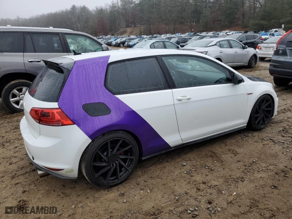 2015 Volkswagen Golf GTI S with VIN 3VWTT7AU8FM046449, listed as a Copart auction lot 83996454 with 113,740 mi miles and Salvage Title. Bid and sale history available at carsss.com. Image 3.