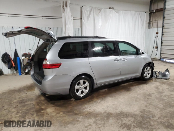 2016 Toyota Sienna LE AAS with VIN 5TDKK3DC5GS697794, listed as a Copart auction lot 50145565 with 96,273 mi miles and Salvage Title. Bid and sale history available at carsss.com. Image 3.