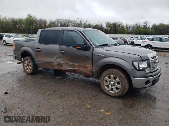 2014 Ford F-150 XL with VIN 1FTFW1CT2EKE63807, listed as a Copart auction lot 51865265 with 145,589 mi miles and Non Repairable. Bid and sale history available at carsss.com. Image 4.