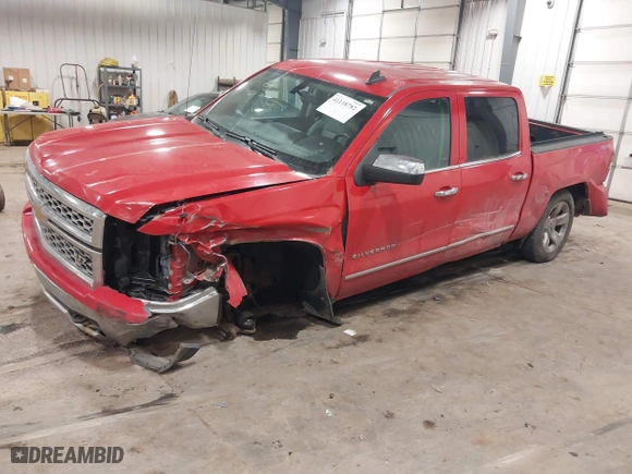 2015 Chevrolet Silverado 1500 LTZ with VIN 3GCUKSEC5FG225058, listed as a IAAI auction lot 41118782 with 188,777 mi miles. Bid and sale history available at carsss.com. Image 19.
