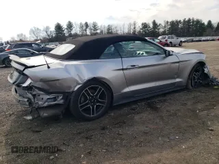 2020 Ford Mustang EcoBoost with VIN 1FATP8UH4L5112823, listed as a Copart auction lot 49578215 with 76,683 mi miles and Salvage Title. Bid and sale history available at carsss.com. Image 3.