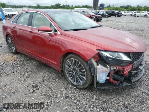 2014 Lincoln MKZ Hybrid with VIN 3LN6L2LU3ER820670, listed as a Copart auction lot 57949235 with 122,042 mi miles and Salvage title. Bid and sale history available at DreamBid. Image 4.